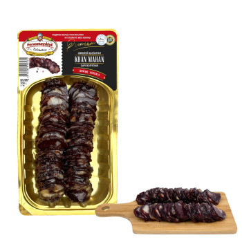 Khan Mahan из конины Первомайские Деликатесы, сырокоп, нарезка в/у, 0,2кг, шт